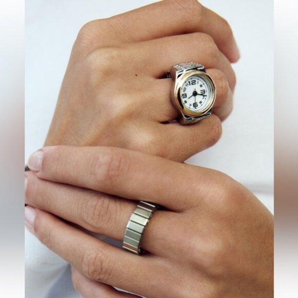 ZARA PACK OF 2 WATCH RINGS - Picture 2 of 4